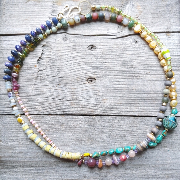 🛑HOLD🛑Convertible Bracelet OR 2 Strand Necklace - Picture 6 of 12